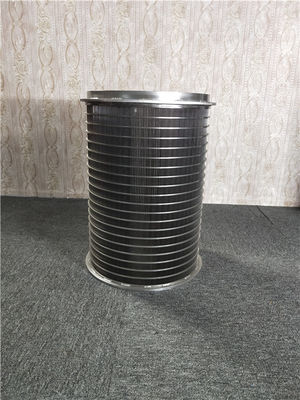 High Porosity 11SL Wedge Wire Sieve Filters With BTC Threads