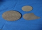 ISO Aisi 304 75 Micron Stainless Steel Mesh Filter Discs Without Edge Filtering