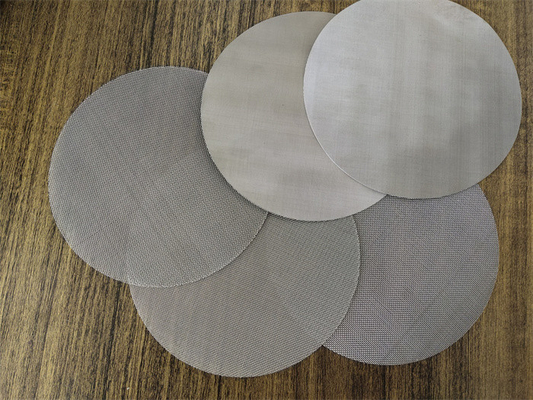 Drying Stainless Steel Mesh Filter Discs Ss 304 75 Micron