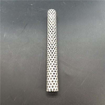 Aluminum Dia 10mm 200mm Perforated Filter Tube