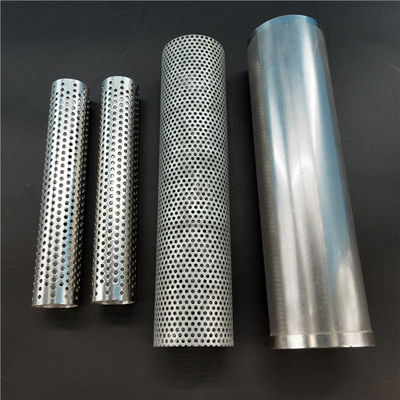 Round Square Height 30mm 400mm Perforated Stainless Steel Tubing