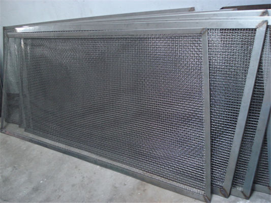 Vibrating Mining Shale Shakers 1.6mm Metal Wire Mesh Screen