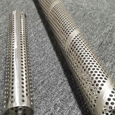 Porous Pipe Exhaust 3'' 1/2 MTR SUS316 Perforated Filter Tube