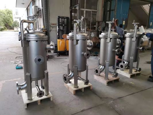 Food Industry Brush Type 10μM Automatic Self Cleaning Filter