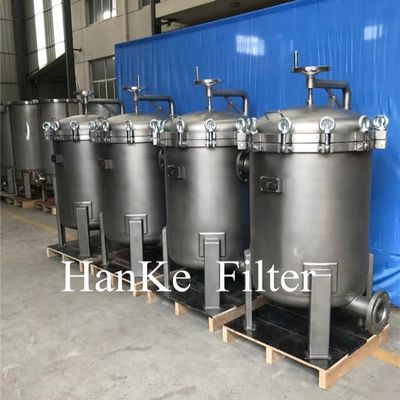 Industrial Water 0.5Mpa Stainless Steel Cartridge Filter Housing