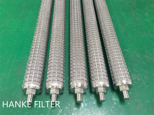 316L  BOPP Industry Filtration 400 ℃ Pleated Wire Mesh Filter