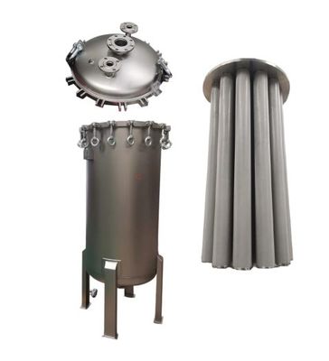 304 Machining Filtration 1.0mpa Stainless Steel Candle Filter