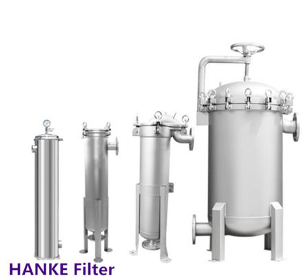 1.5m2 Dn80 Emulsions Dispersions Stainless Steel Bag Filter