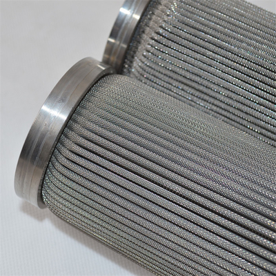 100 Micron Rating Steel Mesh Filter Ss304 Element For Plastic Recycled
