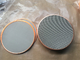 Hot Extrusion Spot Welding Mesh Filter Disc Dia 600mm 500micron