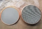 Aisi304 Edged Wire Mesh Filter Disc Polymers Extrusion 200 Mesh